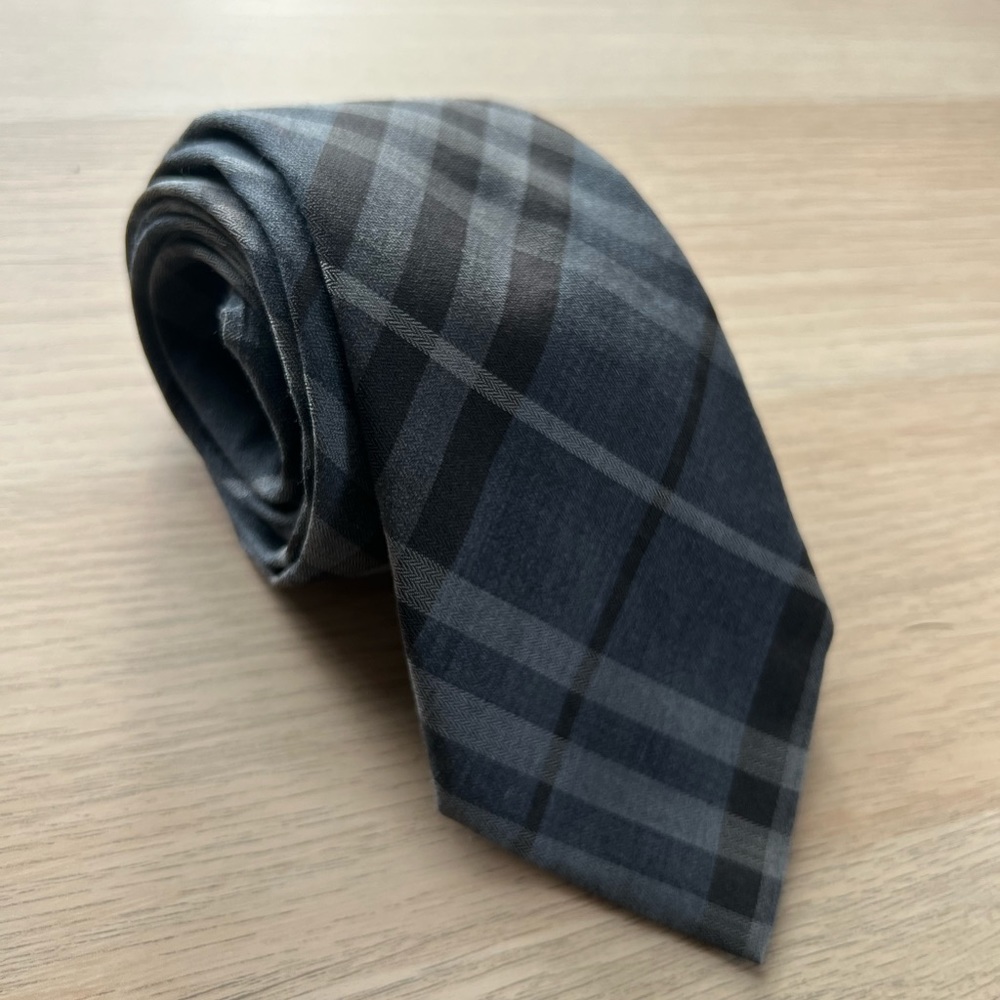 Burberry Plaid Neck Tie